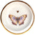 Orange Butterfly Heart Trinket Dish