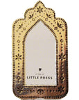 The Little Press Faux Tin Mini Arch Frame - Gold (1 pc)