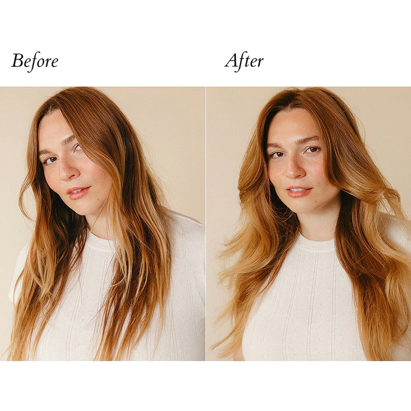 ROZ The Volume Duo - model shown before and after product use