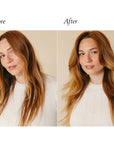 ROZ The Volume Duo - model shown before and after product use