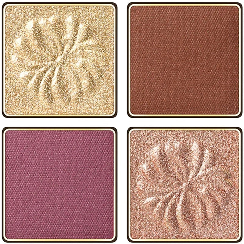 Paul & Joe Beaute Eye Color Palette - Cafe Terrace (01) - product individual colors shown