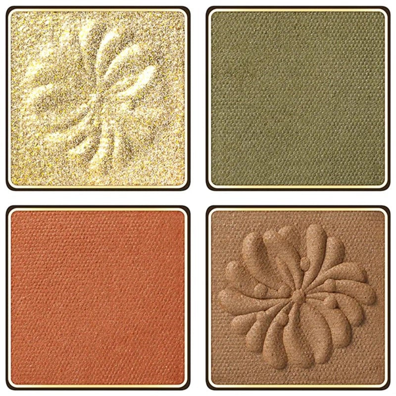 Paul & Joe Beaute Eye Color Palette - Bookshelf (05) - individual product colors shown