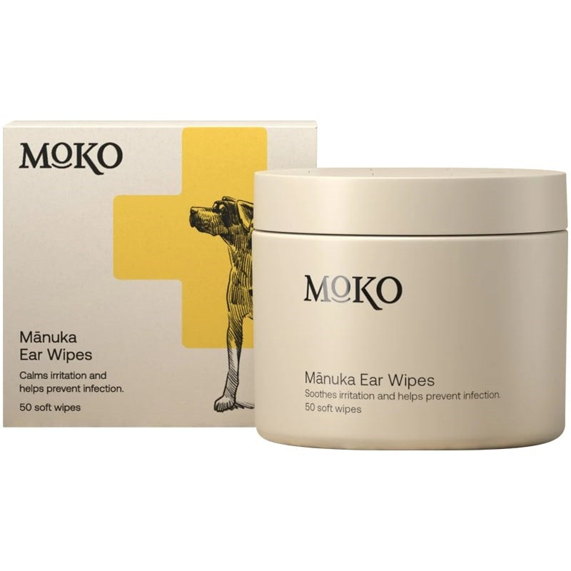 Moko Manuka Ear Wipes (50 wipes)