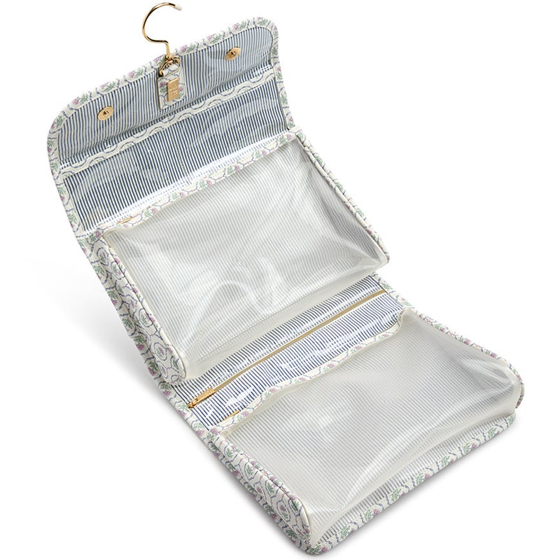 TRVL Design Luxe Antibes Hanging Toiletry Case (1 pc) - open