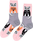 Yellow Owl Workshop The Future Is Feline - Crew Socks (1 pair)