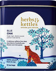 Herbs & Kettles Blue Chai (12 bags)