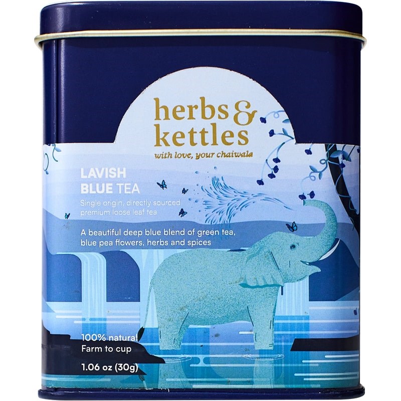 Herbs & Kettles Lavish Blue Tea (1.06 oz)