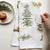 Evergreen Christmas Tea Towel