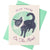 Glad You're On the Mend Cat Risograph Greeting Card