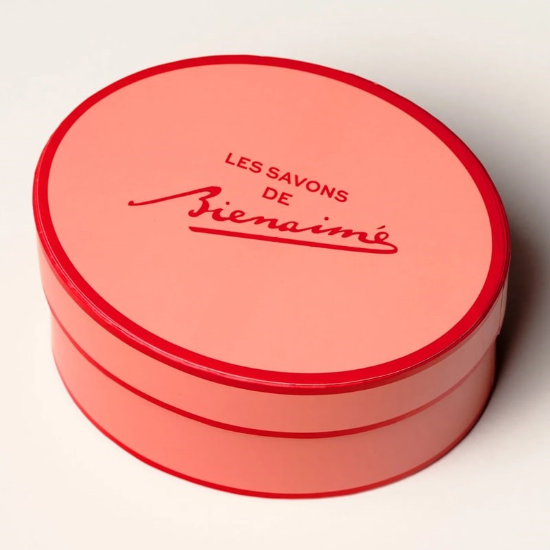 Bienaime Solid Soap - La Vie En Fleurs - product packaging shown