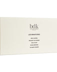 BDK Parfums Coffret Miniatures - backside of product packaging shown