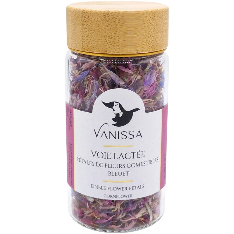 Vanissa "Voie Lactee" Edible Flower Petals: Cornflower (3 g)