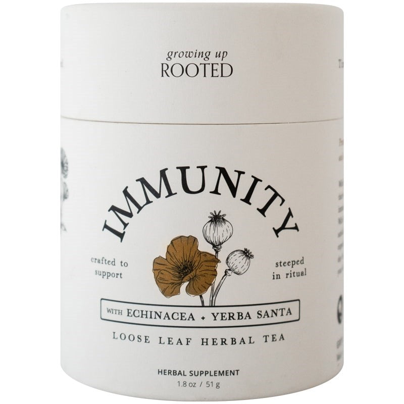 Growing Up Rooted Immunity Blend Loose Leaf Herbal Tea (1.8 oz)