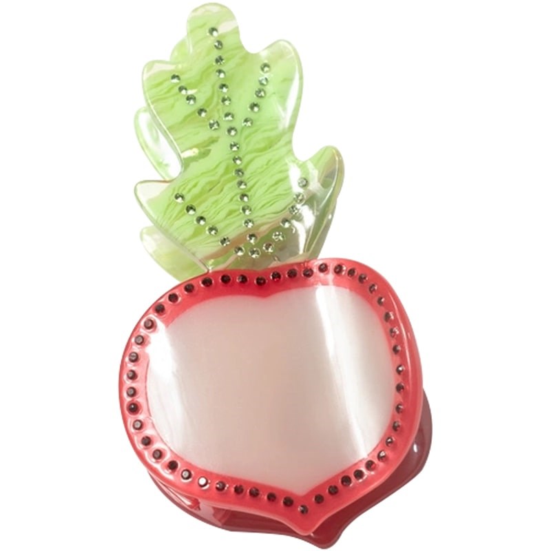 Winona Irene Fancy Rhinestone Radish Slice Claw (1 pc)