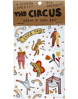 Rani Ban Co Circus Sticker Sheet (3 sheets)