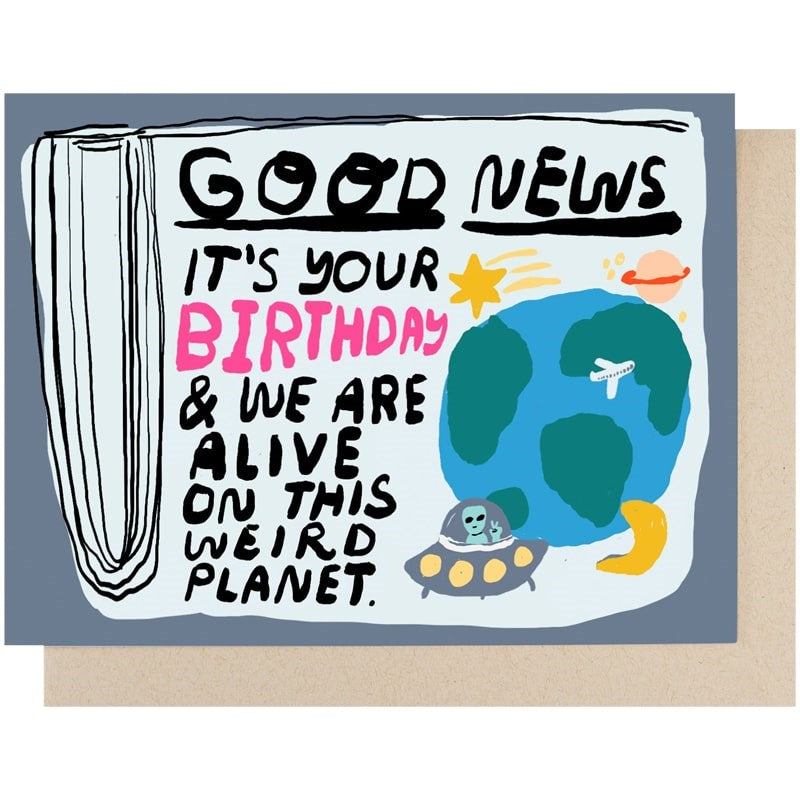 People I've Loved Good News Birthday Card (1 pc)