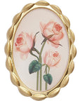 Fable England Framed Roses Brooch (1 pc)