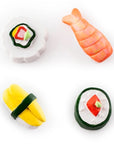 Three by Three Seattle Colorful Sushi Magnets - products shown top down