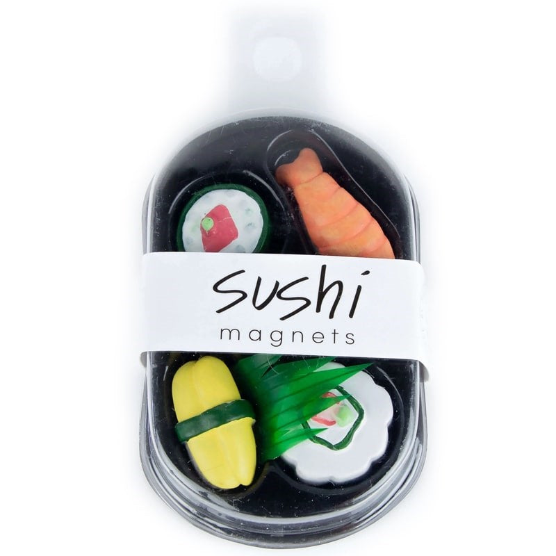 Three by Three Seattle Colorful Sushi Magnets (4 pcs)