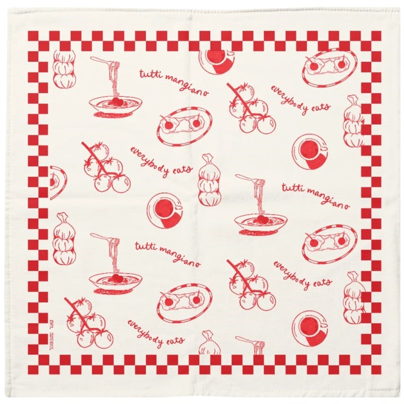 Mel Andrel Everybody Eats Tea Towel (1 pc)