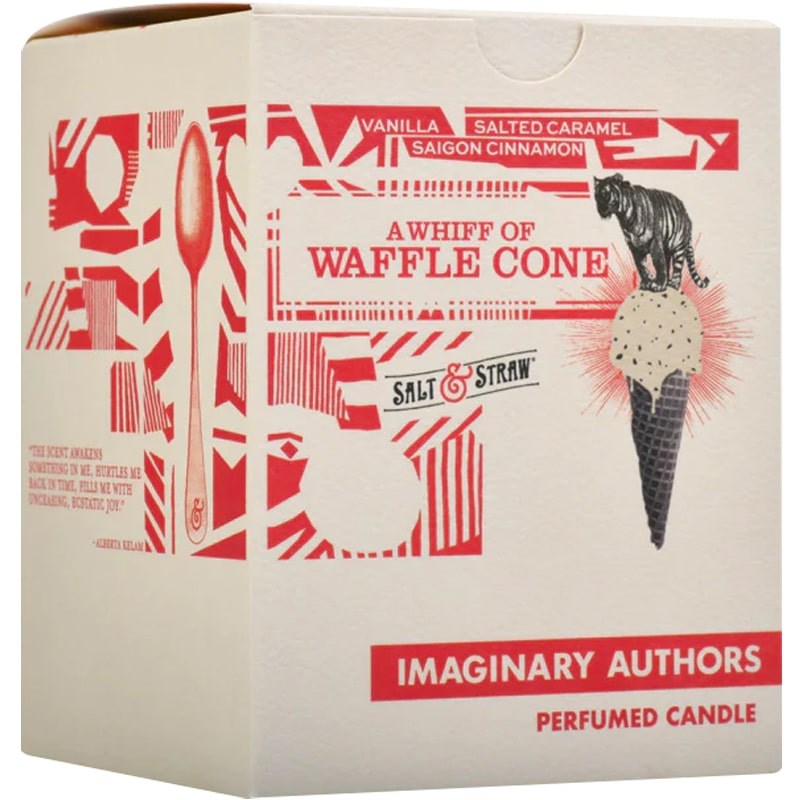 Imaginary Authors A Whiff Of Wafflecone Candle - product packaging shown