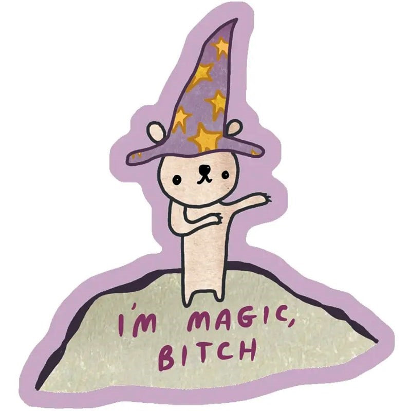 Ghost Academy I'm Magic, Bitch Sticker (1 pc)