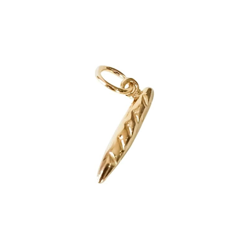 I Like It Here Club Baguette Charm - Gold (1 pc)