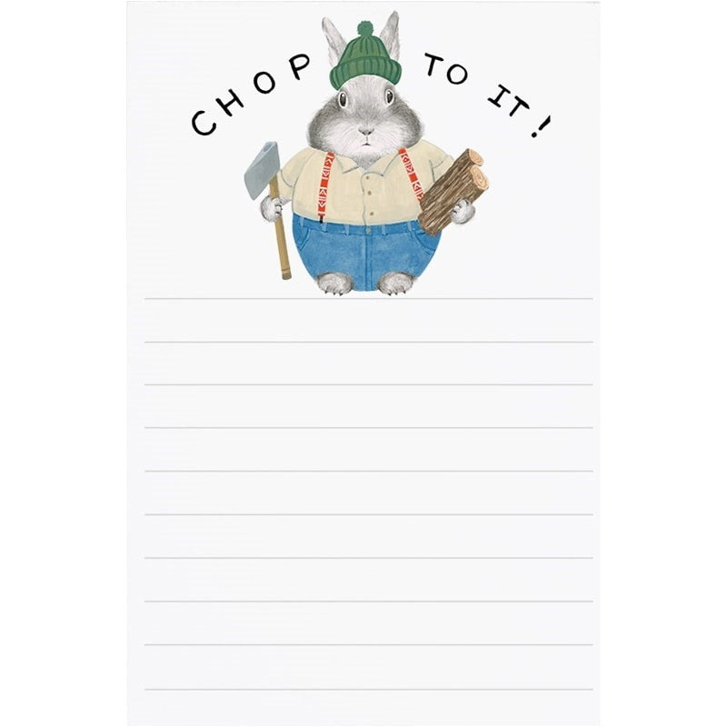 Dear Hancock Chop To It! Notepad (1 pc)