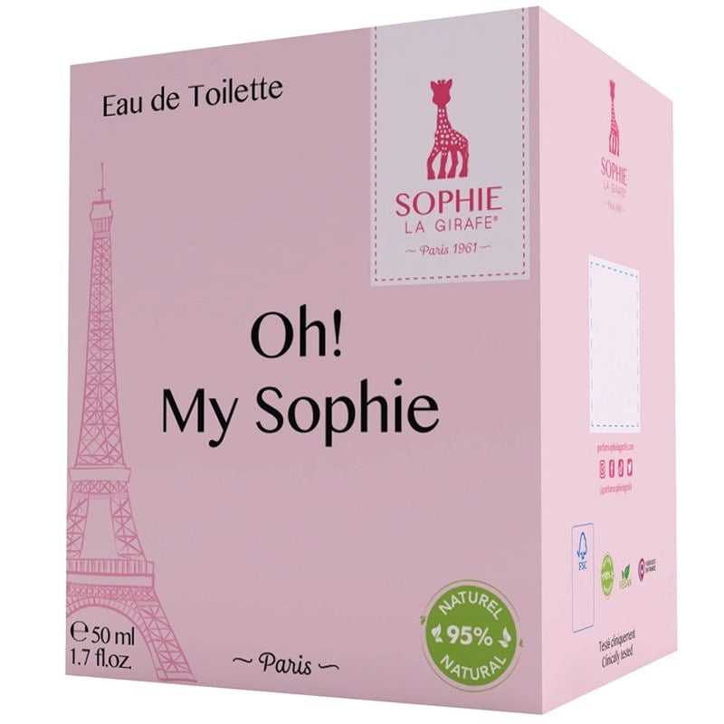 Sophie la Girafe Oh! My Sophie Eau De Toilette - product packaging shown