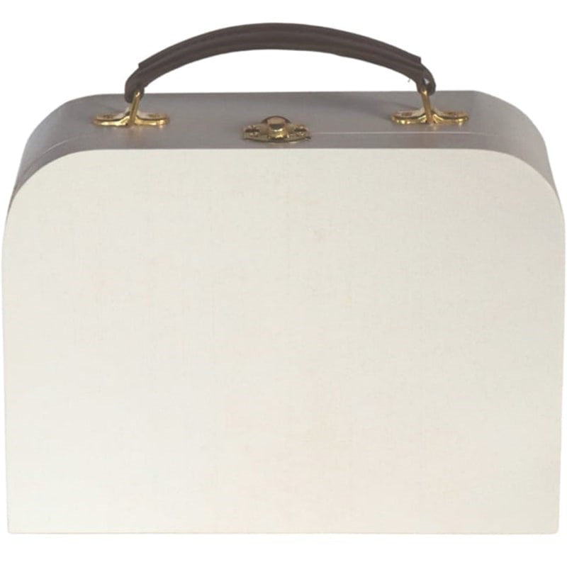 Beautyhabit Basics Wood Pine Case - White (1 pc) front view