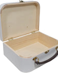 Beautyhabit Basics Wood Pine Case - White (1 pc) shown open