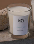 HoV Paris Scented Candle - Oolong (190 g) - product shown on stone slab