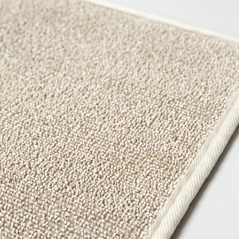 Sasawashi Bath Mat - Beige (medium) - close up of product texture