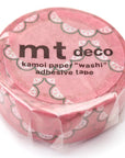 MT Masking Tape Retro Design Floral Lace (1/2” x 23 ft) - product shown inside wrap