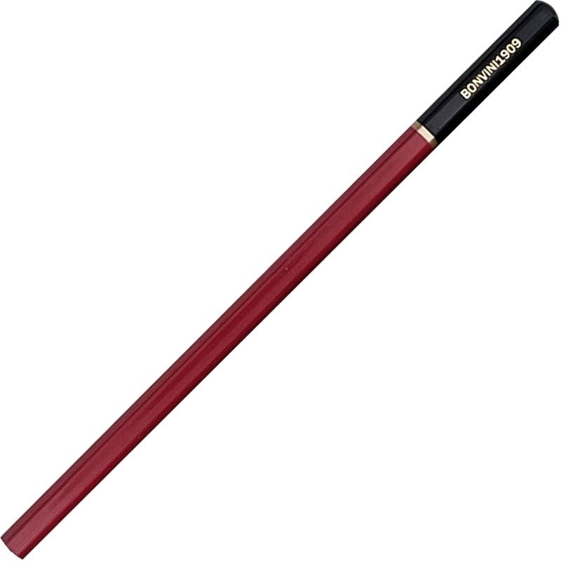 Bonvini 1909 Bonvini Pencil - Red/Black/Gold - 2B Lead (1 pc)