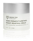 Snow Fox Skincare Sake Ferment & Retinol Night Renewal Cream (50 ml)