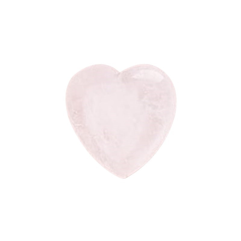 Wax Apothecary Rose Quartz Crystal Mini Heart (1 pc)