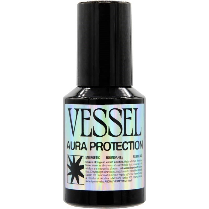 Vessel Apothecary Aromatherapy Flower Essence Mist - Aura Protection (60 ml)