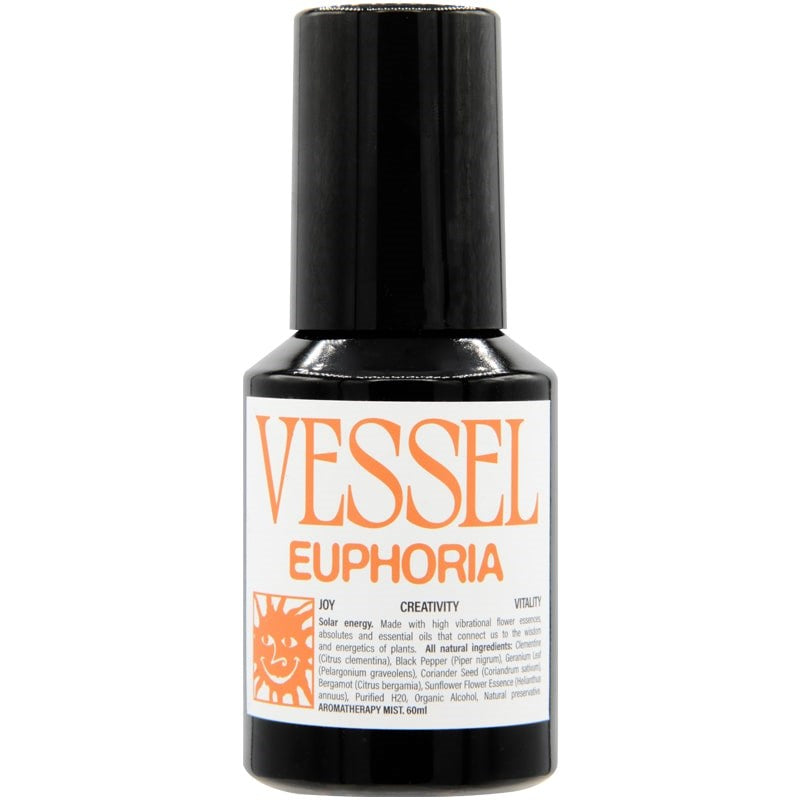 Vessel Apothecary Aromatherapy Flower Essence Mist - Euphoria (60 ml)