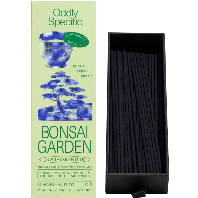 Oddly Specific Low Smoke Incense - Bonsai Garden (50 sticks)