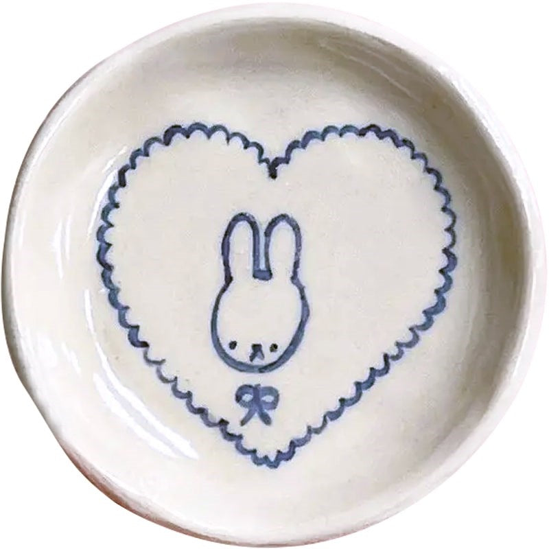 Alessia E Art Romantic Bunny Trinket Dish (1 pc)