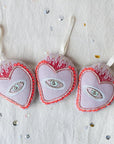 Skippy Cotton Sacred Heart - Lavender Scented Token - three products shown together