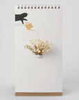 Beyond123 Cat Flip Vase (1 pc) showing cat illustration with dried flowers in vase