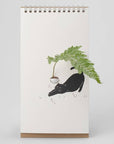 Beyond123 Cat Flip Vase (1 pc) showing cat illustration with fern in vase