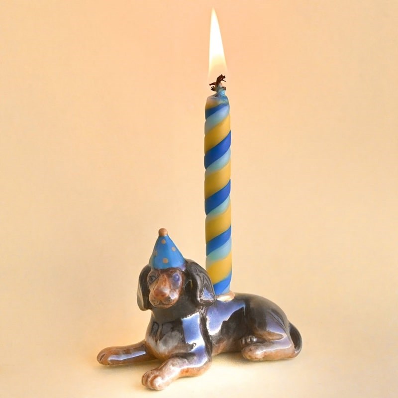 Camp Hollow Dachshund Cake Topper (1 pc)