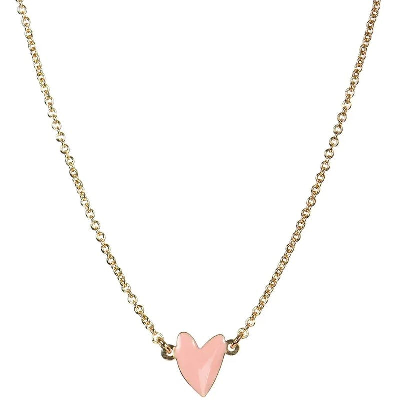 Titlee Paris Grant Heart Necklace - Powder Pink (1 pc)