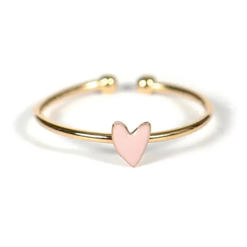 Titlee Paris Grant Heart Ring - Powder Pink (1 pc)