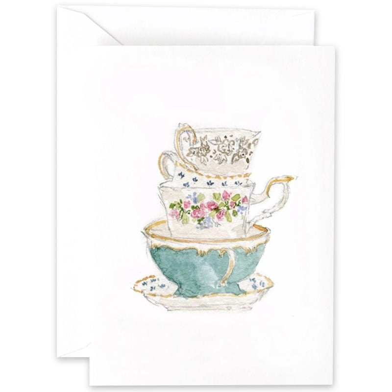 Emily Lex Studio Teacups Mini Notecard (1 pc)