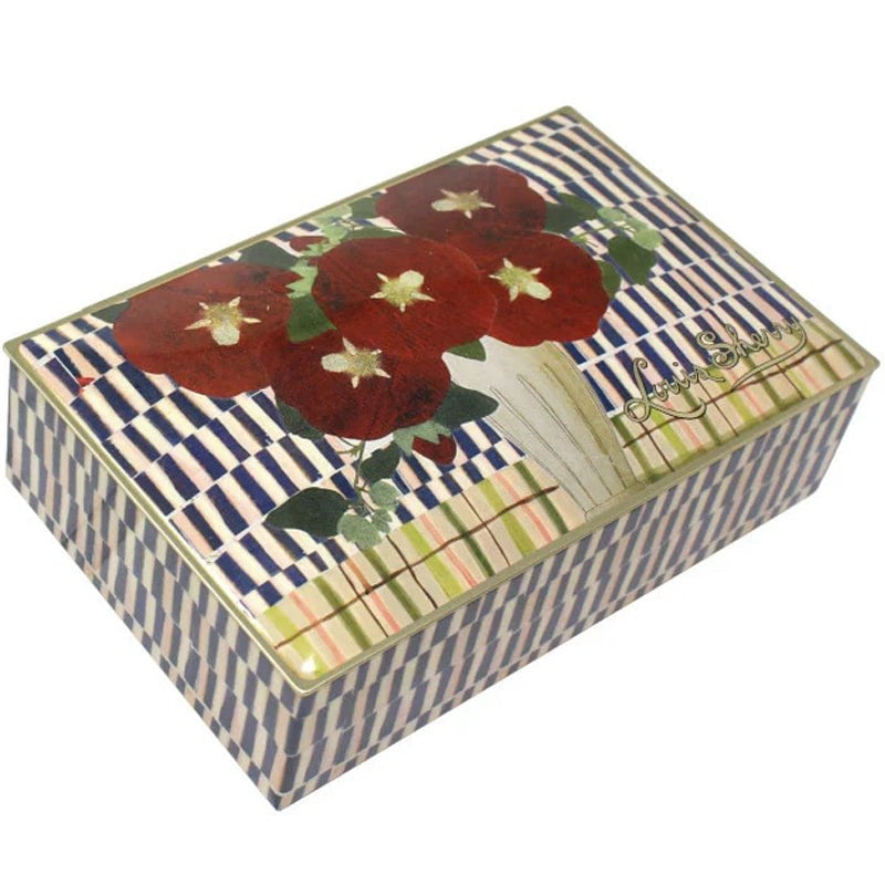 Louis Sherry 12 Piece Designer Candy Tin - John Derian Poppy (170 g)