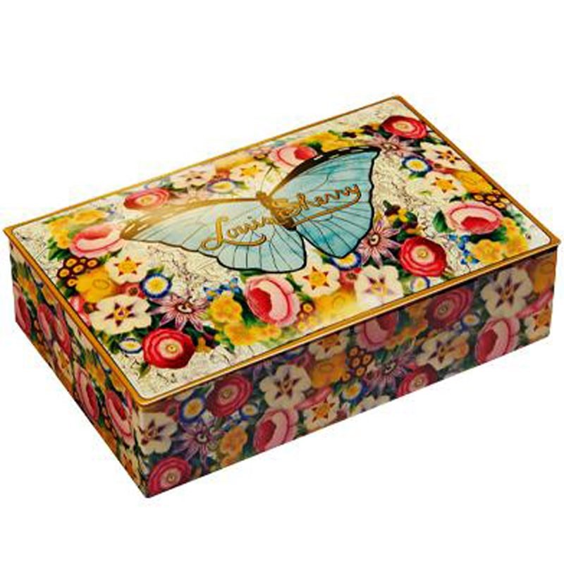 Louis Sherry 12 Piece Designer Candy Tin - John Derian Butterfly (170 g)